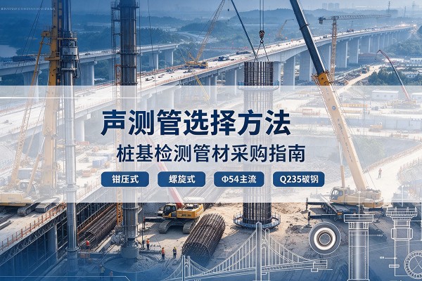 崇州声测管选型标准