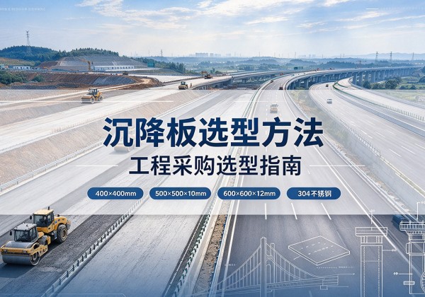 崇州沉降板选择方法