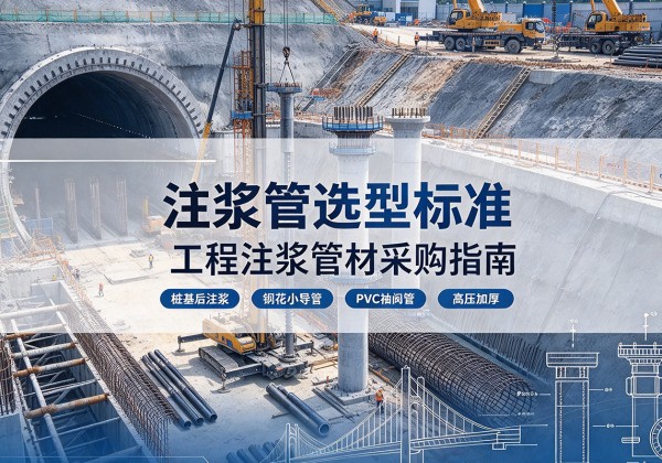 崇州注浆管选型标准